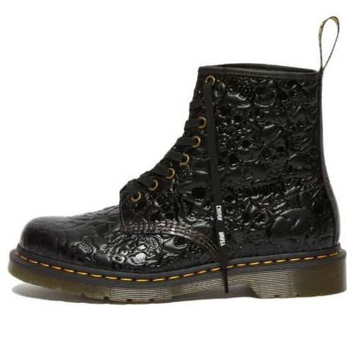 Dr.Martens x Warner Bros 1460 Goonies Emboss Leather Lace Up Boots 'Black'