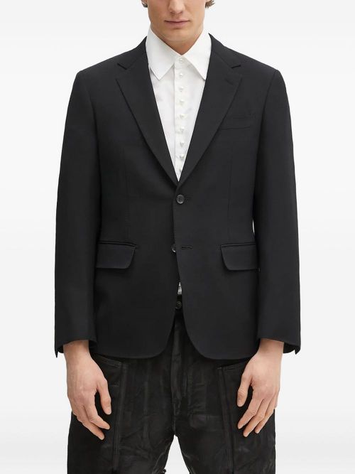 Single-breasted blazer - Black