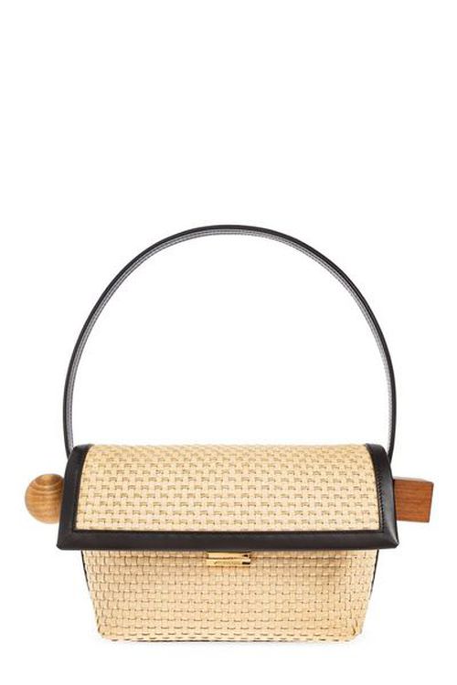 Jacquemus The Rond Carré Flap Shoulder Bag