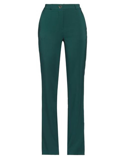 Rinascimento Woman Pants Green Size S Polyester, Elastane