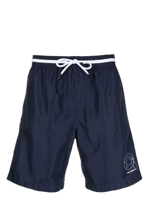 Ikonik 2.0 Long Boardshorts - Blue