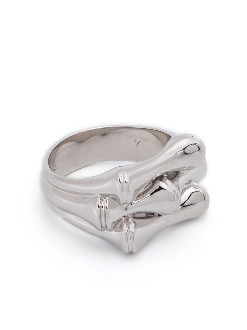 BAMBU SIGNET RING - Silver