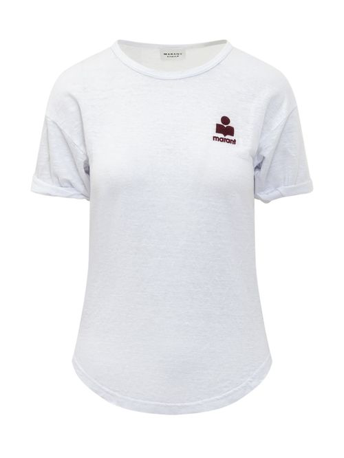 White Logo Crew Neck T-Shirt