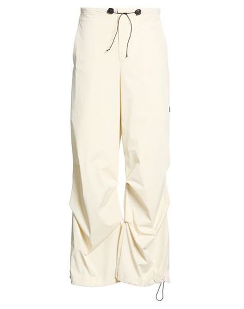 Man Pants Cream Size XXL Polyester