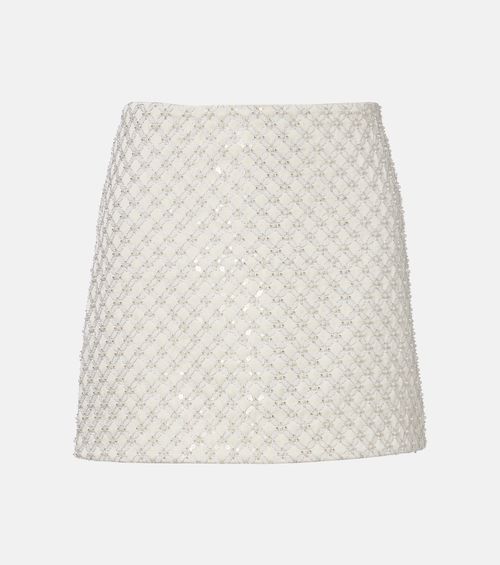 Sparkling Statement sequined miniskirt