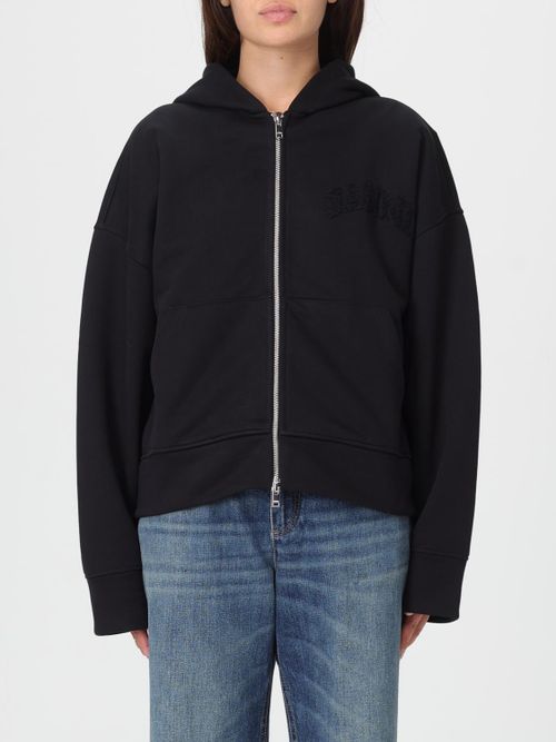 Sweatshirt Woman color Black