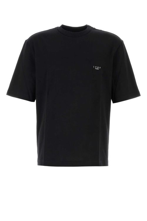 100% Cotton T-Shirt — Black