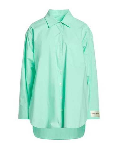 Woman Shirt Light green Size S Cotton