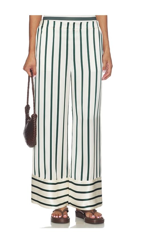 Bondi Born Cannes Silk Pant in Green. 0. Also , 2