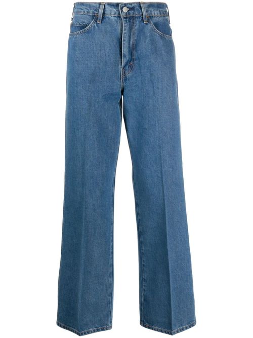 Sta-Prest® mid-rise flared jeans - Blue