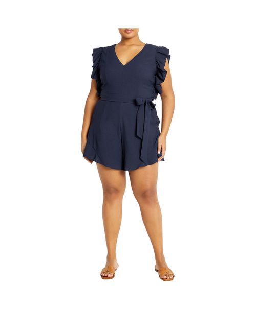 Women's Fee Playsuit - Navy