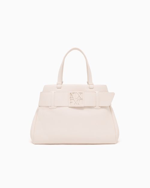 Technical water-resistant shoppers with maxi logo