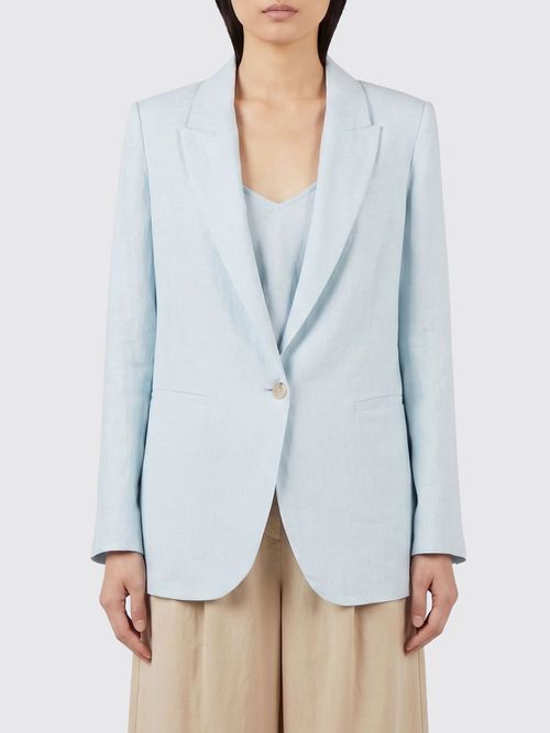 Jacket Woman color Gnawed Blue