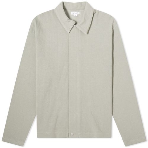 Men's Double Knit Jacket in Post Grey