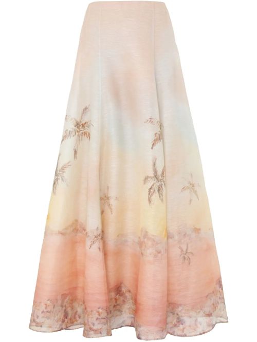 Illuminate Skirt — Beige