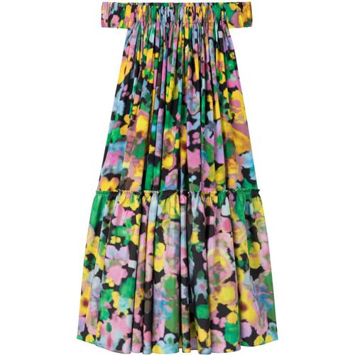 Az Factory With Lutz Huelle Off Shoulder Midi Dre