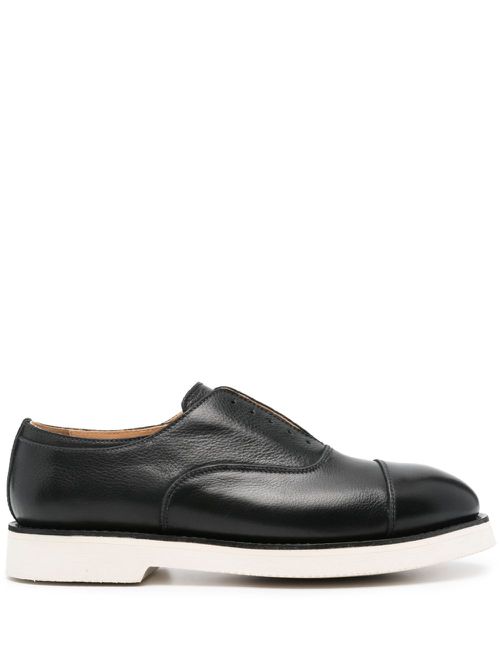 Leather Derby shoes - Black