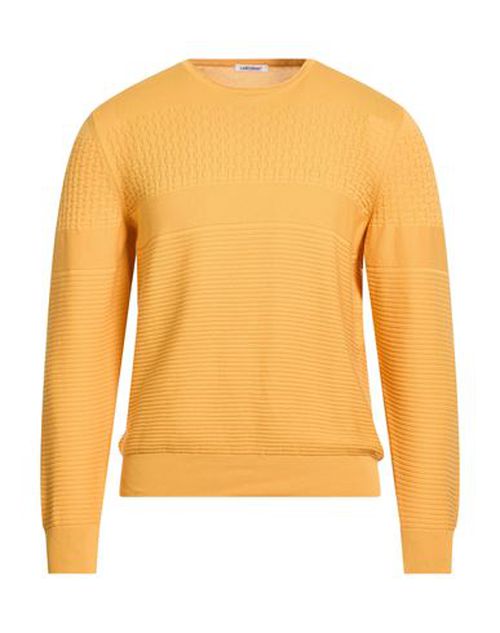 Man Sweater Marigold Size 40 Cotton