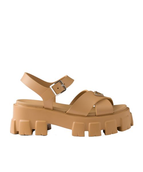 Monolith rubber sandals