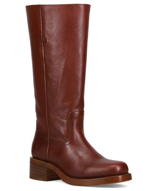 Women's Campus In River Wide Calf Pull-On Boots - Garnet