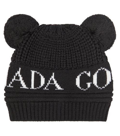 Baby Double Pom wool beanie
