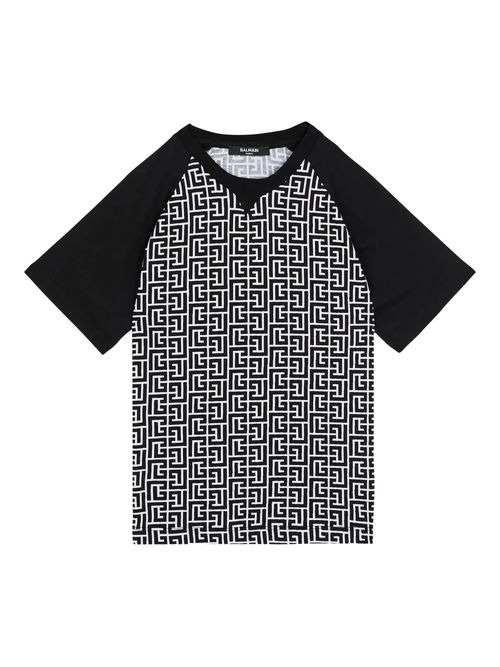 Round Neck Ribbed T-Shirt for Boys