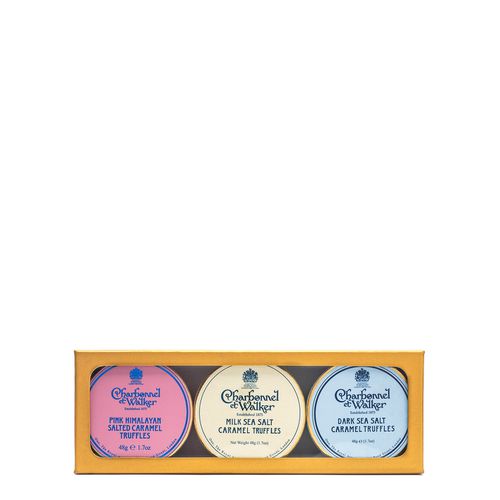 Salted Caramel Chocolate Truffles Gift Set 144g, Salted Caramel Chocolate Truffles, Milk Chocolate Sea Salt Caramel Truffles