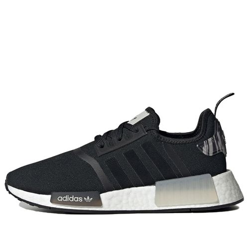 (WMNS) Originals NMD_R1 Shoes 'Core Black White'