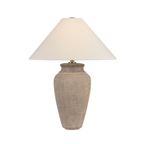 Patina Brass Table Lamp from the Vessel Collection