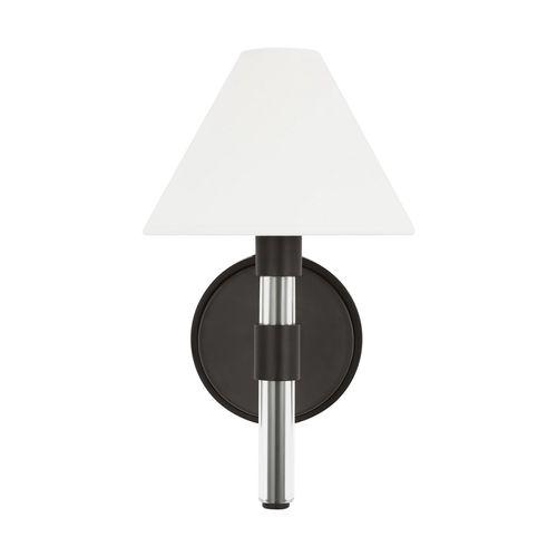 Robert 1-Light Bathroom Vanity Light in Aged Iron
