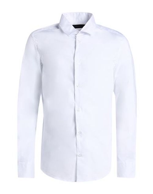 Man Shirt White Size S Cotton, Polyamide, Elastane
