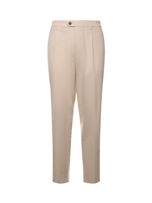 Cotton Blend Trousers