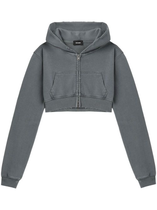 Cropped hoodie - Grey