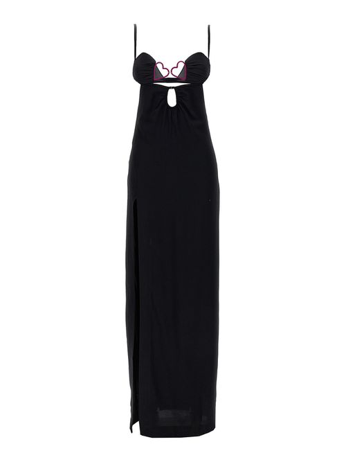 Heart bra long dress