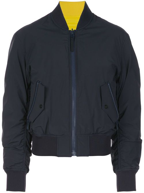 Silver Queen reversible bomber jacket - Blue