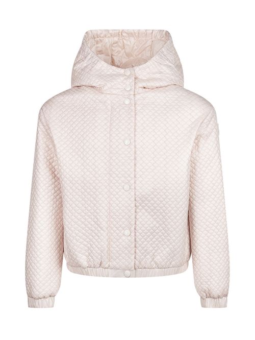 Kids Pink Quilted Jacket