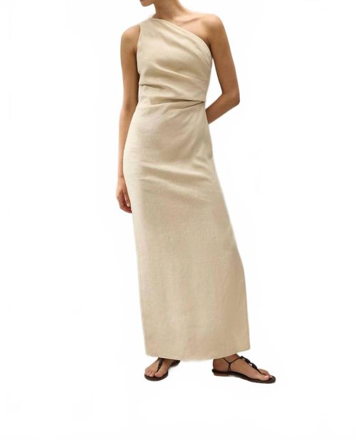 Simona Maxi Dress In Panna