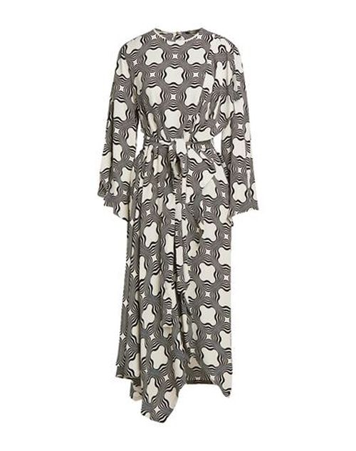 Woman Maxi dress Ivory Size 4 Viscose