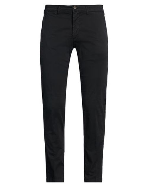 Man Pants Black Size 38 Cotton, Elastane