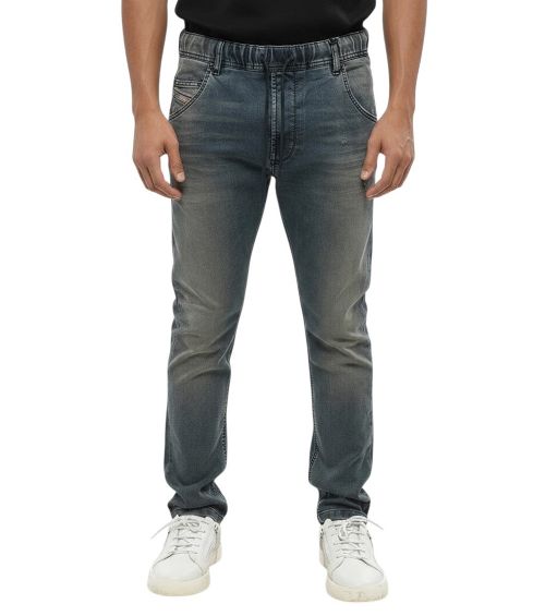 Blue Drawstring Jeans