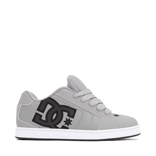 Mens DC Net Skate Shoe - Grey / Black