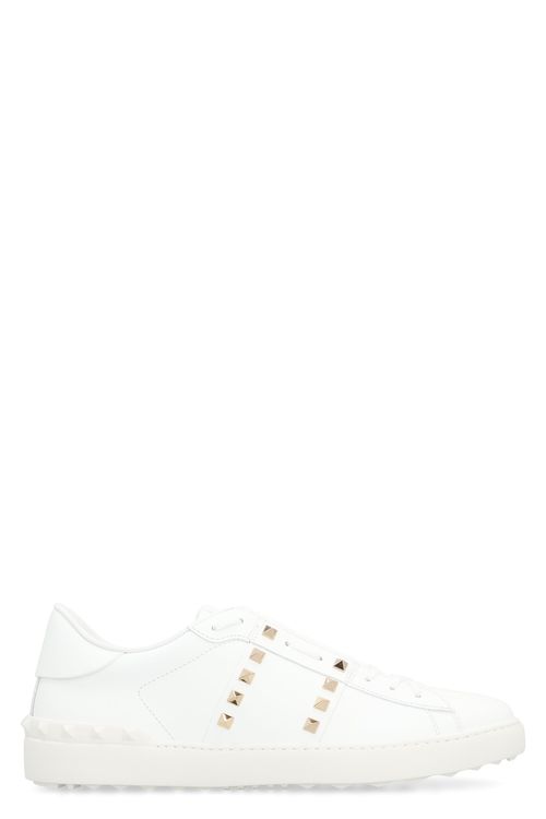 Calfskin Rockstud Untitled Sneaker for Man