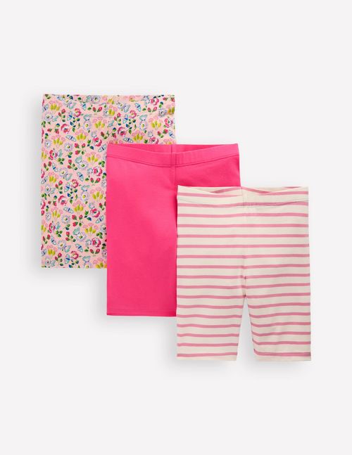 Girls 3-Pack Cycling Shorts in Pink | Size 2-3 Years