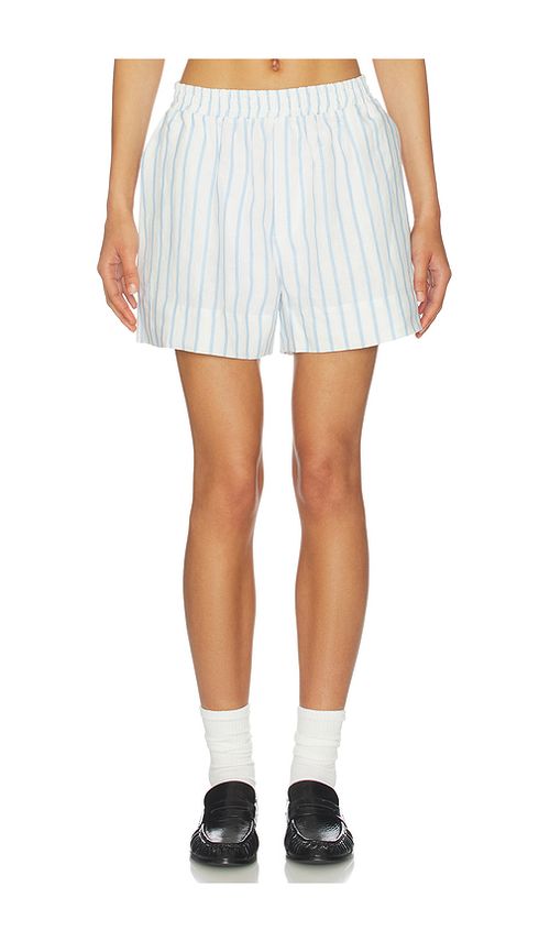 AEXAE x REVOLVE Linen Waistband Short in White. - XS also in