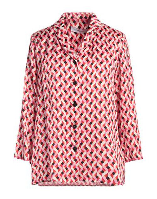 Woman Shirt Red Size 6 Viscose