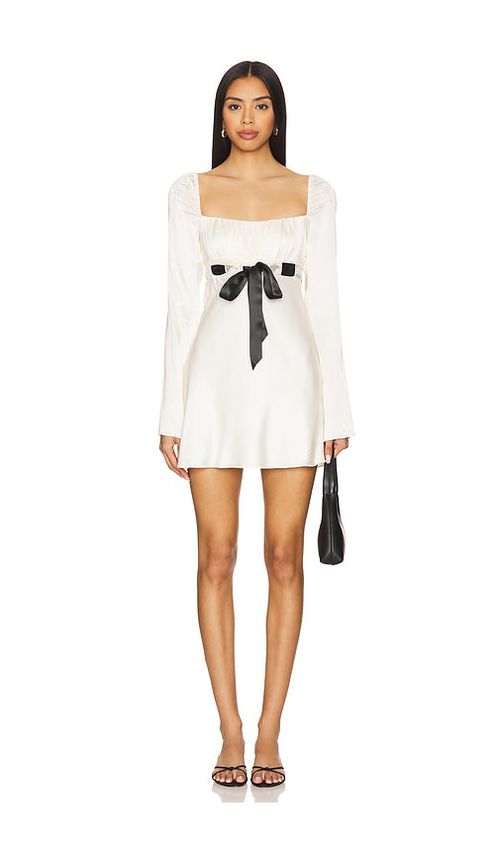 Stone Cold Fox x REVOLVE Lucky Mini Dress in Ivory.  XS. Also in L, M