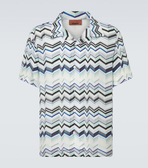 Zig Zag bowling shirt