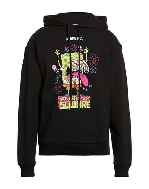 Felpa Man Sweatshirt Black Size XL Cotton