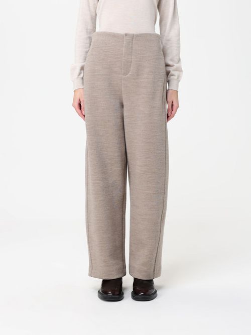 Pants Woman color Beige