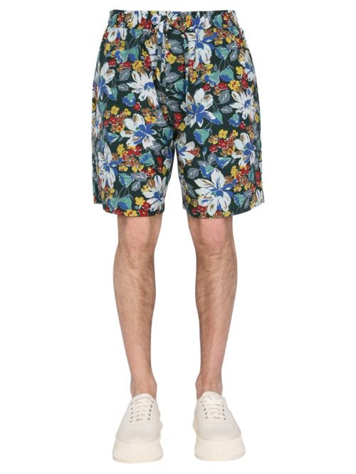 Multicolor Floral Shorts